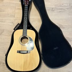 Guitar With Case Only $75