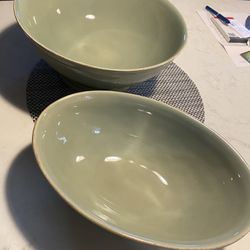 Pottery Barn 2 Cambria Serving Bowls