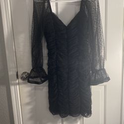 Black Dress Size L 