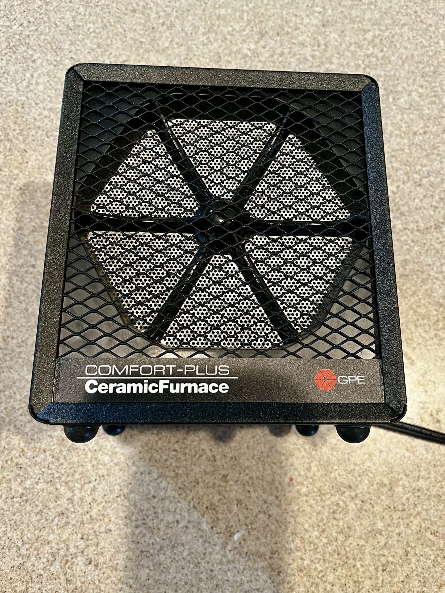 Comfort Plus Ceramic Furnace Fan Heater With Thermostat