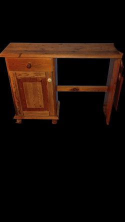 Solid Wood Writing Desk
