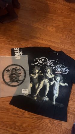 Large Black Graphic Hellstar T-Shirt