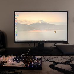 whole entire gaming set up ready to plug in and play 