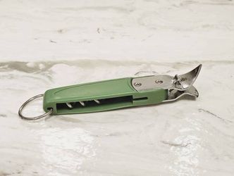 Farmhouse Avocado Green VTG Milk Can Bottle Opener