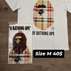 Bape Shirt 🐵 X Burberry 🏇