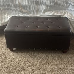 Dark Brown ottoman