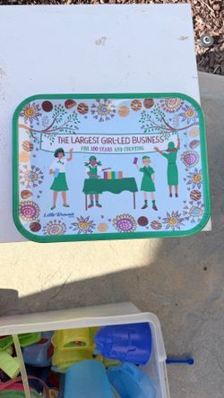 100 Year Girl Scout Little Brownie Cookie Tray