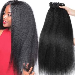 Kinky straight hair 16/18/20