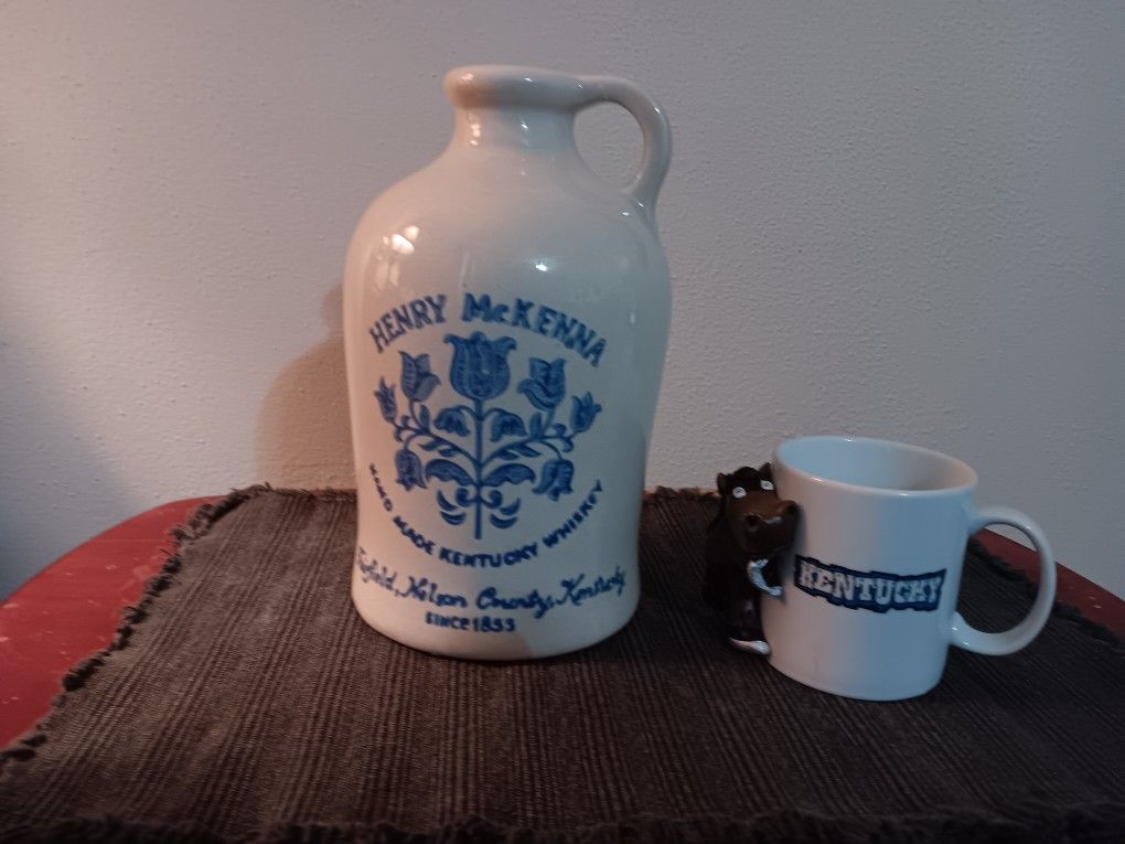 Henry McKenna Kentucky Whiskey Jug