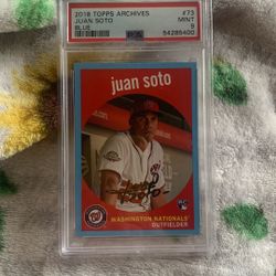 Juan Soto MLB Rookie Trading Card