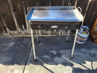 Propane griddle   (plancha para tacos)