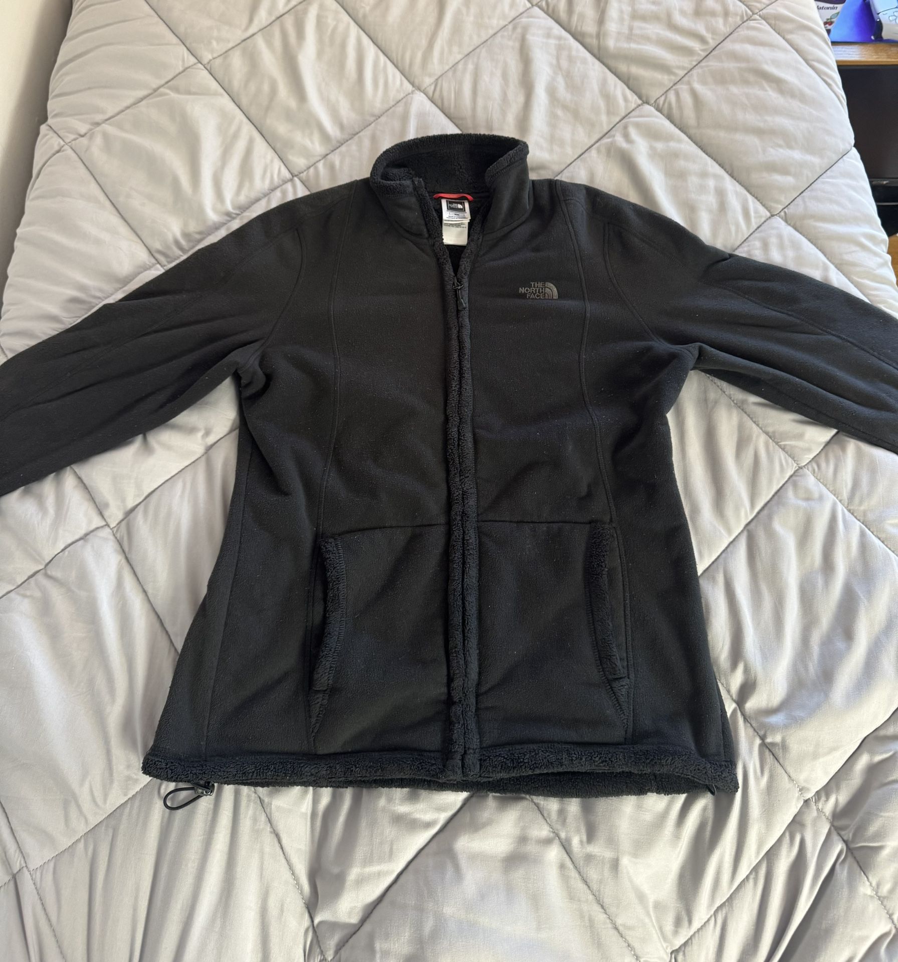 The North Face Women's Glacier Full-Zip Fleece Jacket In Black Size Medium