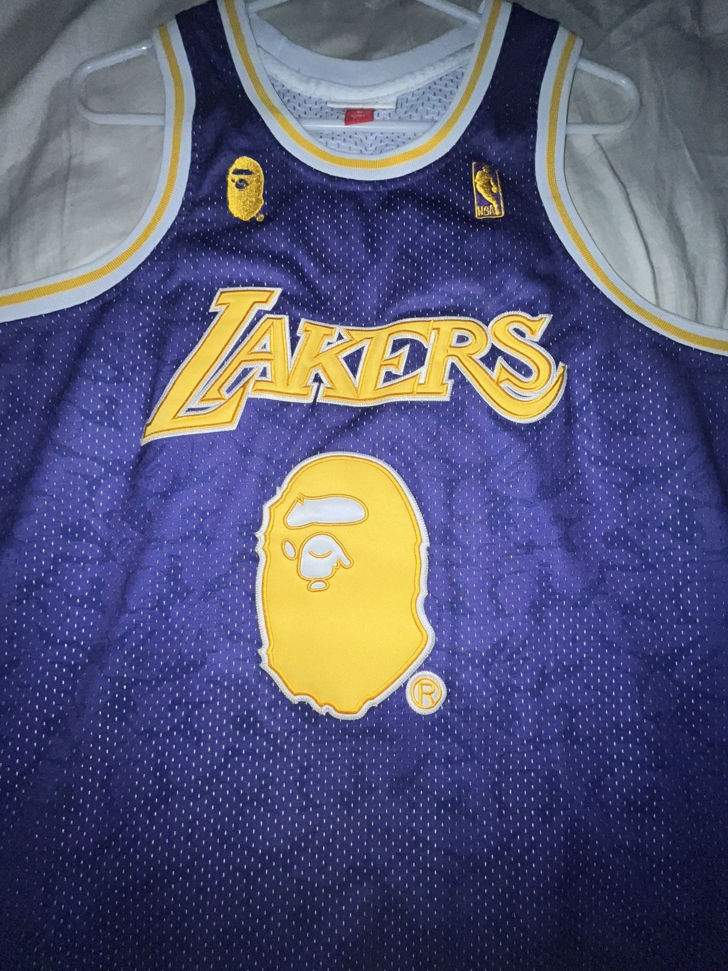 LAKERS X A BATHING APE JERSEY