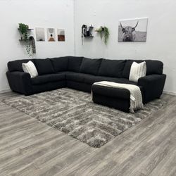 Gray Sectional Couch - Free Delivery 