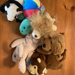 Screenie Babies And Bean Bag Friends