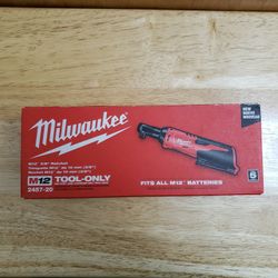 Milwaukee M12  3/8" RATCHET 2457-20  (TOOL-ONLY)