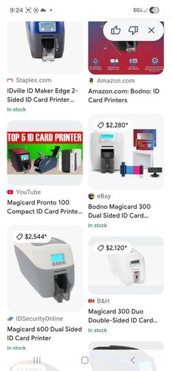 Bodno magicard ID printer