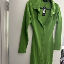 Cute New Lime Green Dress