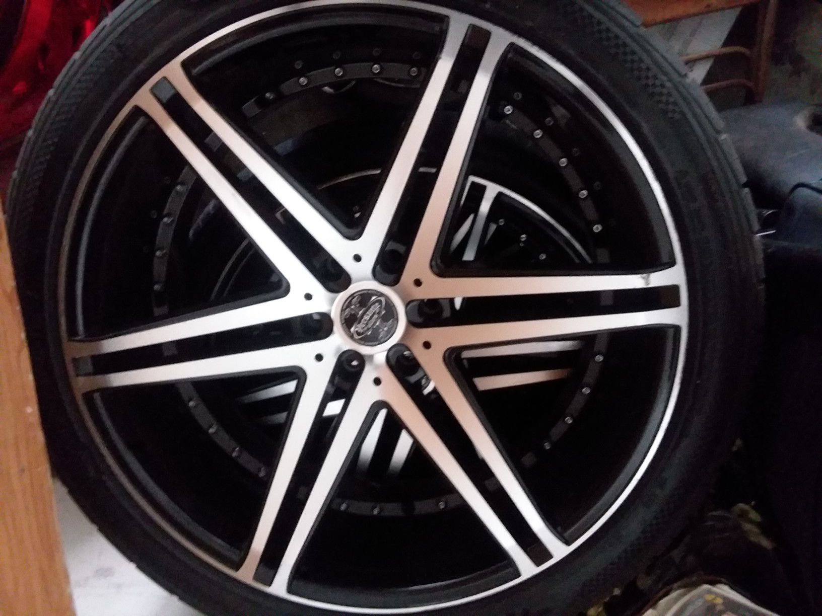 24 inch versante rims and tires!!!!