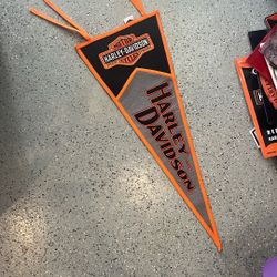 Harley Davidson Pennant Flag