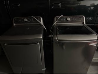 LG Washer & Dryer Set – Works Great – Matching Stainless Set