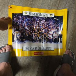 Penguins 1992 Stanley Cup Poster $12