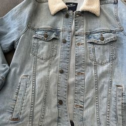 Hollister jean jacket 