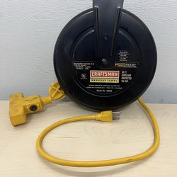 Craftsman 30ft retractable extension cord
