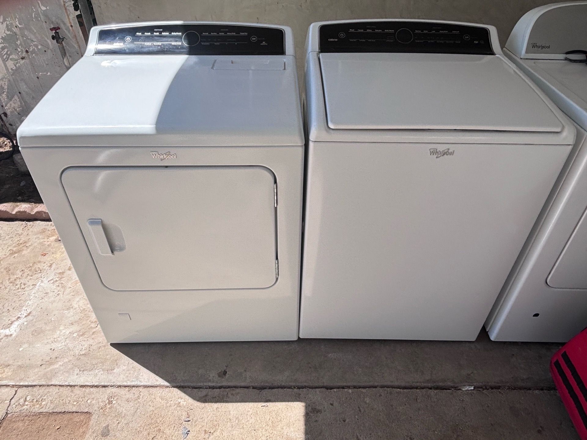 Whirlpool Cabrio Washer & Dryer(Gas)Set