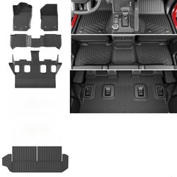 Floor mats for 2025 - 2026 Toyota 4Runner 7 seat ALL WEATHER FLOOR MATS - New