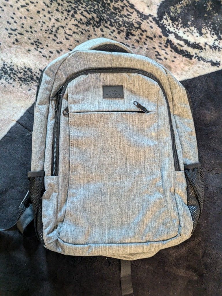 Gray Backpack