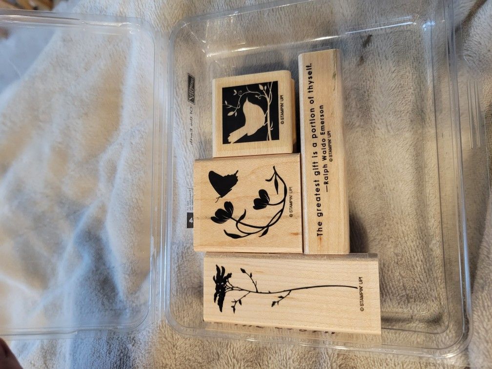 Rubber Stamps Of The Earth Stamping Up Set
