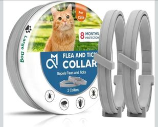 Natural Cat Flea Tick Collar,Adjustable Tick Collars