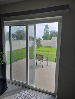 Patio sliding door