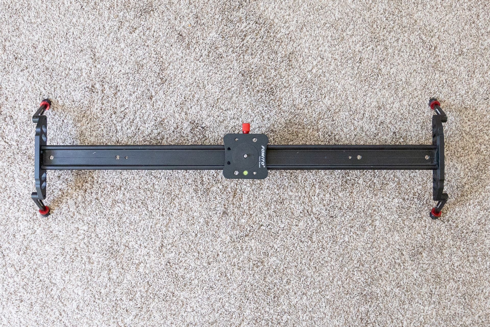 Fomito 31" Camera Slider Dolly Track Glider System Stabilizer with CNC Machining for DSLR Video Camera