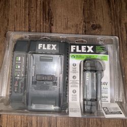 Flex 2.5 Ah Battery And Charger (new)