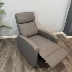 Grey Recliner 