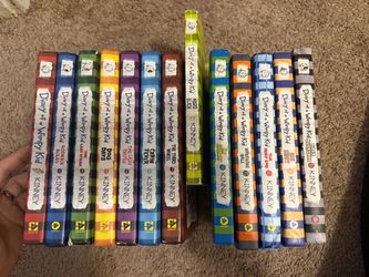 Diary of a Wimpy Kid Books 1 to 8 and 12 to 17