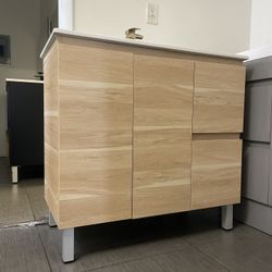 SALE ~ Modern PVC Bathroom Vanity - 36 inches