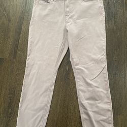 Womans Light Pink Purple Old Navy Rock Star Super Skinny High Rise Jeans Size 16 #10