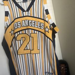 Los Angeles BasketBall Men's XL Jersey 2005-2006 Victorious Street Champions 