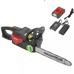 Henx Cordless Chainsaw - Brushless 40volt Ultimate Battery MSRP $299