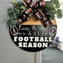 Personalized Wood Wreath