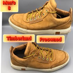 Timberland Mens Preowned Tan Shoe size 8