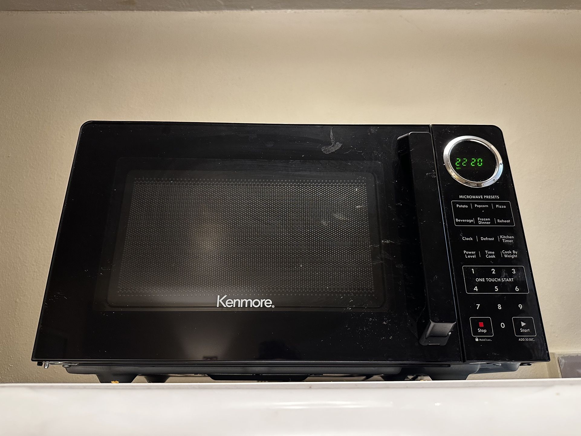 Kenmore Microwave Black