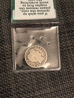 1899 Barber quarter