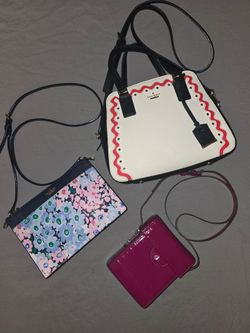 Kate Spade Crossbody Bags LOT OF 3 All AUTHENTIC