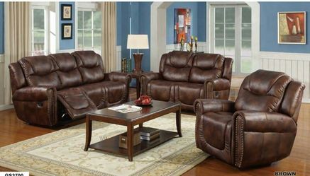 recliner sofa,loveseat and chair