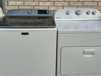Whirlpool washer electric dryer large capacity