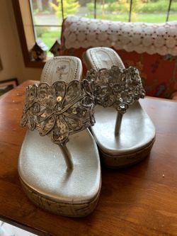 Wedge sandals slippers